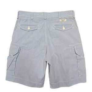 Polo Ralph Lauren Seersucker Cargo Shorts Sz 36
